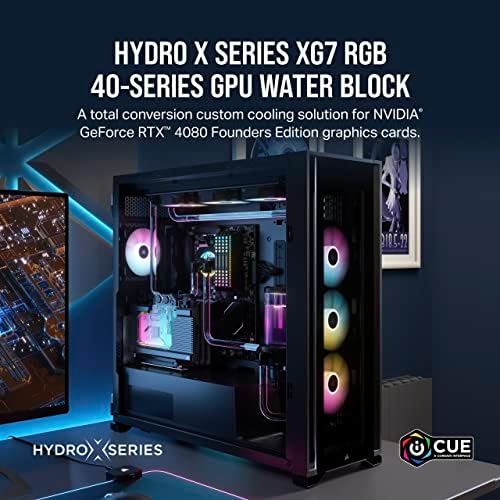 Corsair Hydro X serija XG7 RGB 4080 Founders Edition GPU vodeni blok-za NVIDIA® GeForce RTX™