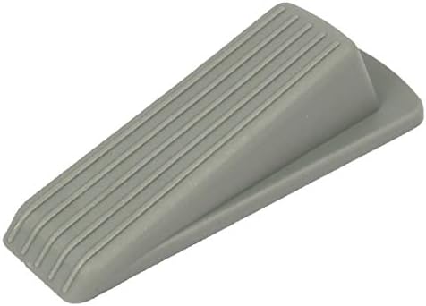 X-Dree Home Ured gume Sigurnosni sigurnosni klinčasta zaglavna vrata Doorstop siva 120mm Dužina (Tope