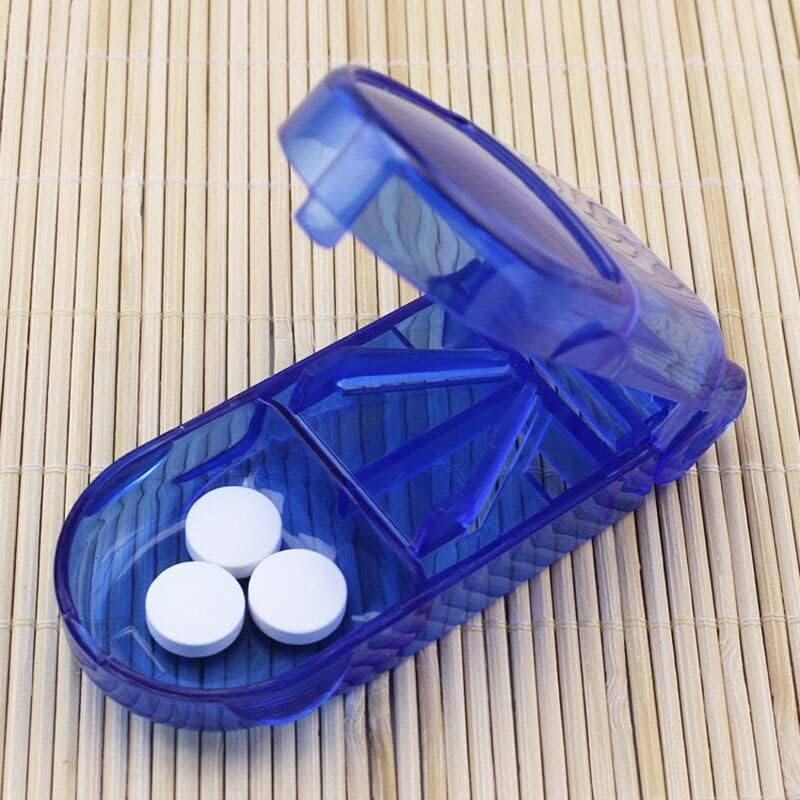 Kutija za pilule za sečenje prenosiva i praktična kutija za pilule za sečenje pilula dispenzer za pilule