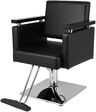 XIULAIQ oprema za uljepšavanje kose Hidraulična Brijačka stolica moderna Crna frizerska frizura Salon frizerska stolica