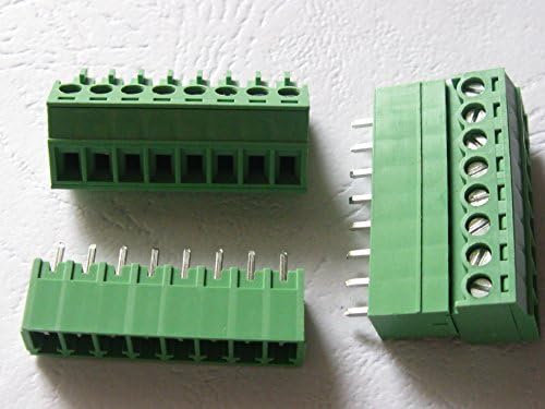 15 kom 10pin/way Pitch 3.5 mm konektor za vijčani terminalni blok zelene boje priključni tip