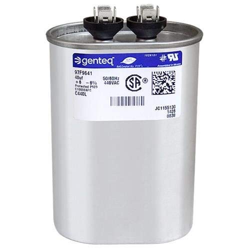 Jard 12945-40 UF MFD x 440 VAC Genteq zamjenski kondenzator Oval # C440L / 97F9641