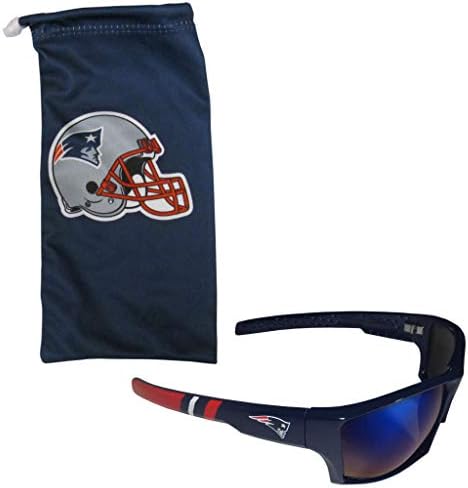 Siskiyou sportski NFL fan prodavnica Las Vegas Raiders Edge Wrap Sunglass i set torbi, jedna veličina, boja tima