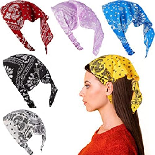 NC 2021 novi ženski pastoralni stil Stretch kvadratni šal za glavu cvjetni omotač trokut šal Bigflowergreensquarescarf