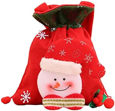 XIOS 2022 Božićne lutke torbe Candy torbe svečane torbe sa vezicama pokloni Santa dečije torbe
