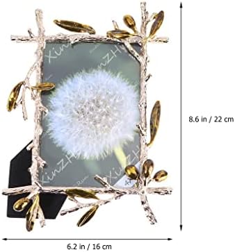 ZCMEB Retro Zlatni emajl Kreativni metalni okvir za fotografije za poklon ljuljačke setove dekoracija poklona