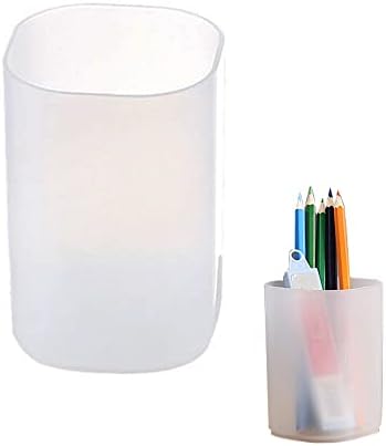 Mini desktop oblique umetciran za šminkanje držača / kozmetički nosač za skladištenje / kanta za četkicu za šminku za kupaonicu Spavaća soba # 1