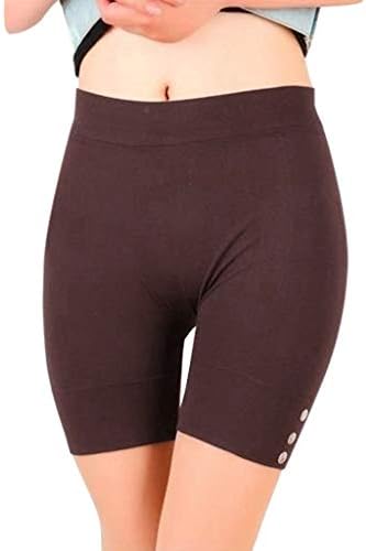 Ženske osnovne klizne kratke hlače Kompresija Workout Hotgings Yoga kratke hlače Capris visoki struk joga kratke hlače pamuk