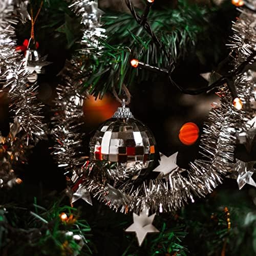Doitool 100pcs okrugli božićni ukrasni kape za božićne zamjenske ornamentne vješalice kapice za božićne ukrase za božićne ukrase