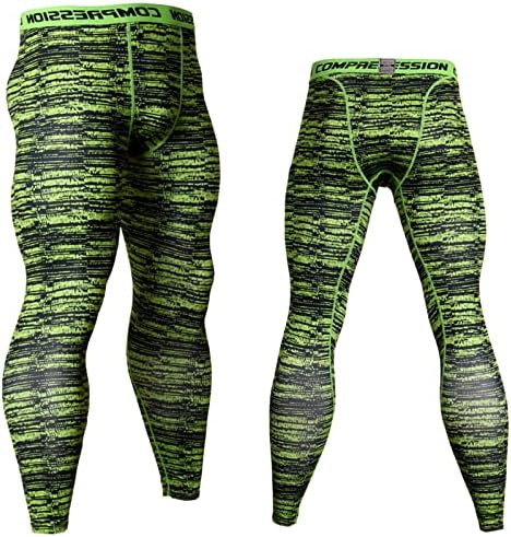 UBST kompresijske pantalone za muškarce, Camo Workout sportske atletske hulahopke za teretanu fitnes helanke osnovni sloj dna