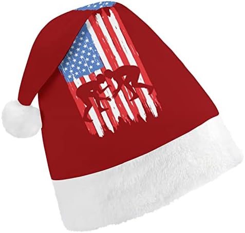 Wrestling SAD zastavu Božić šešir personalizirana Santa šešir Funny Božić dekoracije