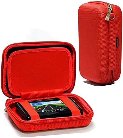 Navitech Red Hard GPS torbica kompatibilna sa Garmin Zumo 396 LMT-s, GPS za motocikle
