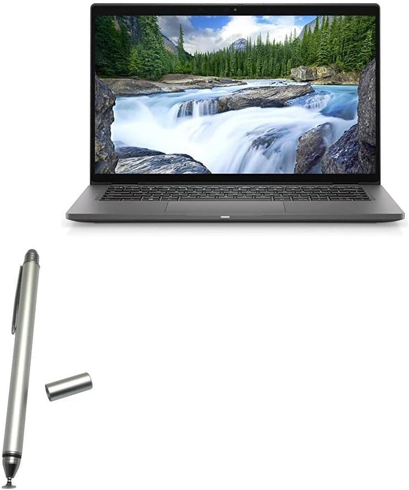 Boxwave Stylus olovkom Kompatibilan sa Dell Latitude 14 Chromebook - Dualtip kapacitivni stylus, vlaknasta vrpca vrha kapaciteta kapacitivnog olovke - metalik srebro
