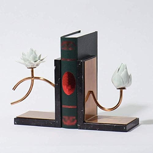 Bookends dekorativni Bookends Organizator polica za knjige minimalistički stil klasična Vrtlarska umjetnost