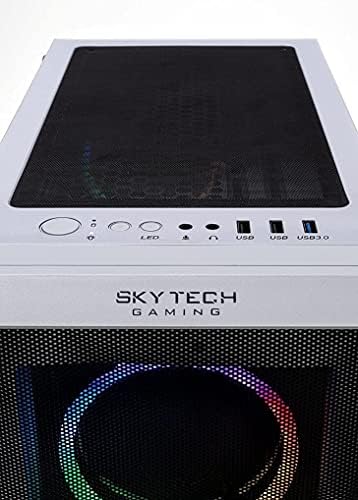 Skytech Chronos Gaming PC Desktop – AMD Ryzen 7 5700x 3.4 GHz, NVIDIA RTX 4070 Ti, 1TB NVME SSD,