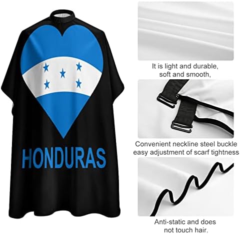 Ljubav Honduras Kids Frizura Cape Frizerski poklopac sa podesivim poklopcem za rezanje kose