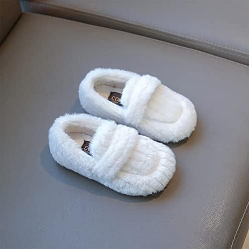 Modne zimske dječje čizme dječaci i djevojke pamučne cipele ravne dno plišane toplo klizanje na dječaku mališana