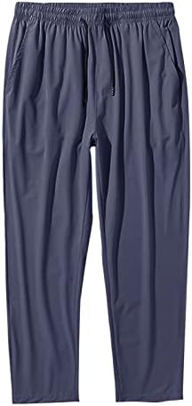 Maiyifu-GJ Muški labavi Fit Stretch Pant Classic Casual Conus Suit Suit Pant Soled Boja Lagana poslovna pantalona Streetwear