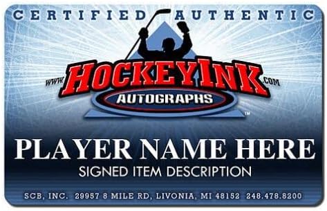 PAUL COFFEY potpisao Edmonton Oilers Puck-HOF 04-potpisane NHL Pakove