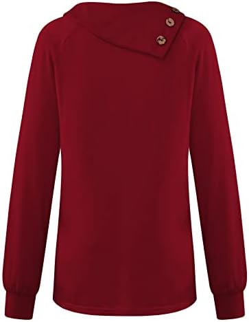 JJHAEVDY & nbsp;ženske majice sa kapuljačom na vratu Dandelions Print modni Dugi rukav Henley Tops bluza