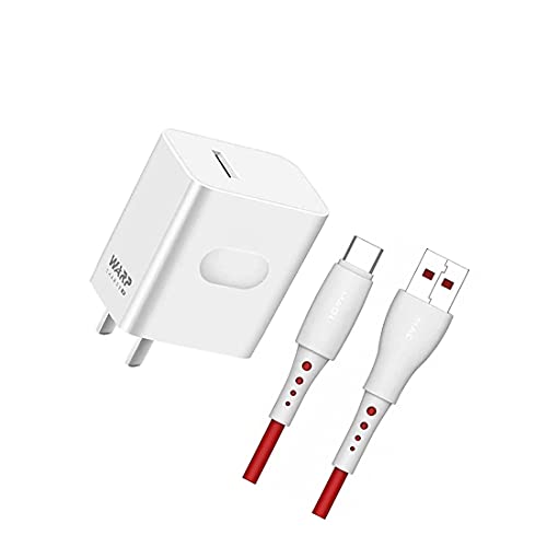 KUNNV Warp Charger 30w za OnePlus 7pro 8 Adapter za napajanje sa USB a-to-C Warp kablom za punjenje