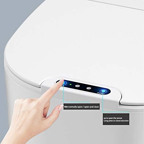 MMLLZEL 16L pametno smeće može automatski indukcijsko električni smeće senzor otpad za otpad za kuhinju kupatilo