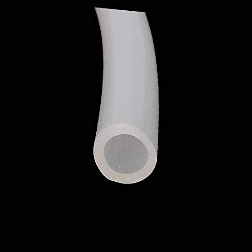 X-dree x 7mm silikonska prozirna cijev cijev za vodu cijev za vodu cijev 2 metra (5 mm x 7 mm Tubo de
