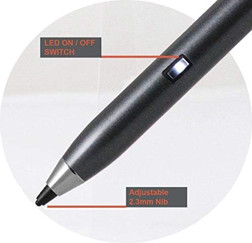 Bronel srebrna fina tačana digitalna aktivna olovka za stylus - kompatibilna sa PADGENE N20 10.1 tabletom