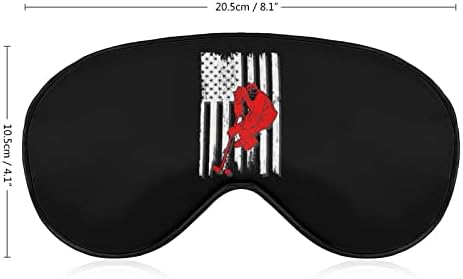 Američka maska ​​za oči za zastavu s podesivim kaišem za muškarce i žene noći spavajući spavanje