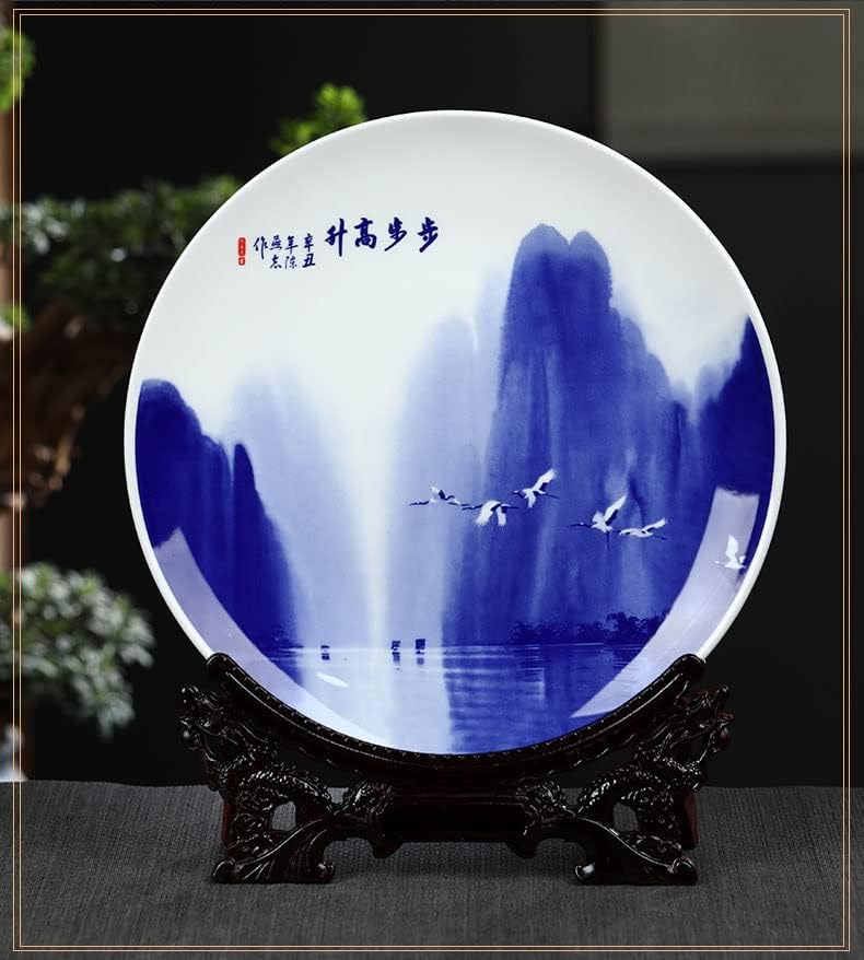 Zjhyxyh kost Kina Jingdezhen Keramička ukrasna viseća ploča za sjedenje ploče Početna Ormament za vinski