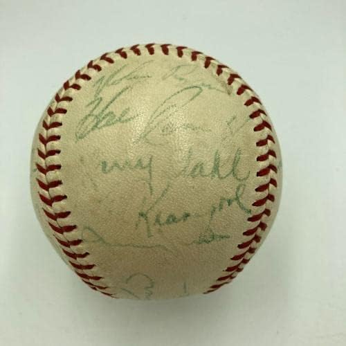 1968. New York Mets tim potpisao je bajzbol nacionalne lige Nolan Ryan JSA COA - AUTOGREMENT BASEBALLS