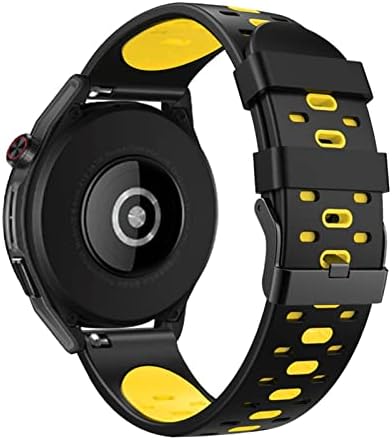 IRFKR 22mm Silikonske trake za Suunto 9 Peak na otvorenom Sport Smart Watch Prozračiva za narukvicu za zamjenu