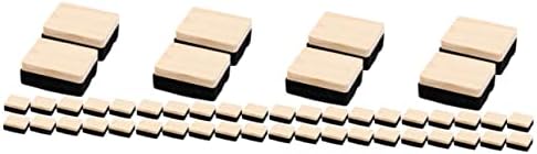 Tofficu 48 kom Mini gumica za brisanje tabli Mini gumice za čišćenje ploče za čišćenje krede gumica