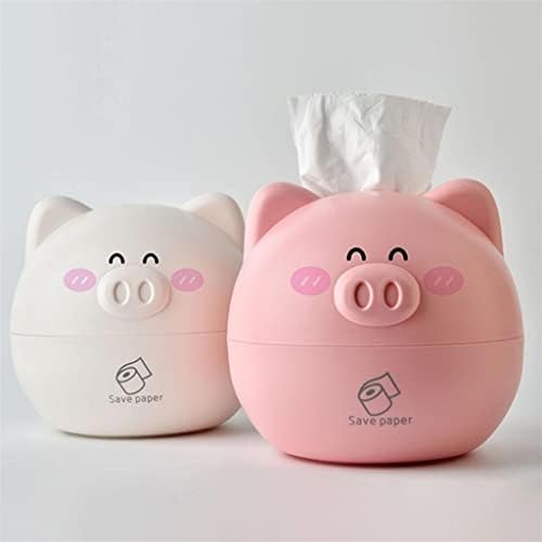 BKDFD Pink ručnik držač za salvete za zgušnjavanje Dno lijep okrugli oblik držač za salvete za