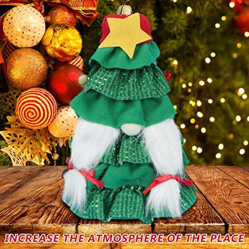 Bestsporble Gnome ukras Tree Malene drveće Dekorativne beskrajke Tome lutke Mini sezonski desktop