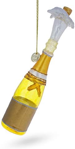 Šampanjac Boca Pop Staklo Božić Ornament