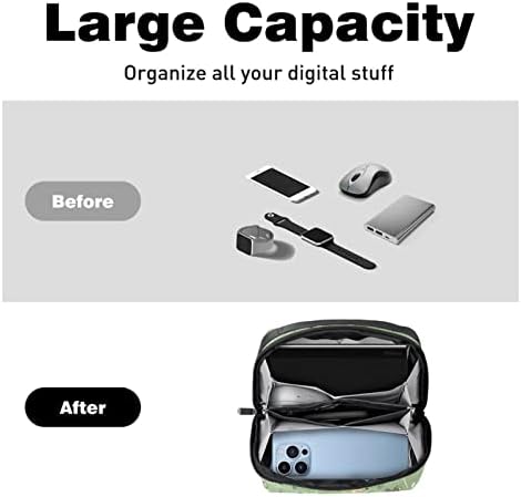 Putni elektronski Organizator, prenosiva tehnološka torba, torbica za elektronsku dodatnu opremu, vodootporna Kablovska futrola za punjač Power Bank USB SD kartica slušalice