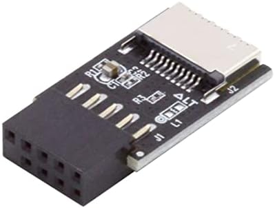 CY USB 2.0 9PIN muški do USB 3.1 Tip E tipka-ženska utičnica prednje ploče do 9pin matične ploče