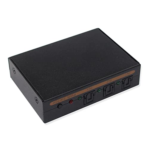Digitalni audio dekoder do analognog pretvarača TOSLink / SPDIF optički zvučni prekidač 3 u 1 Out Spdif Switcher 3x1 sa 5.1ch dekoderom za analogni L / R i izlaz za slušalice