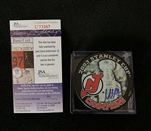 Martin Brodeur potpisao New Jersey Devils 2003 Stanley Cup Pak JSA COA U73367-potpisani NHL Pak