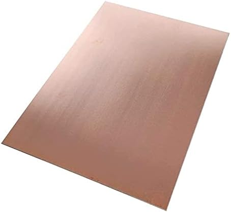 Nianxinn bakar folija bakar metalni lim folija Plate1. 2x 200 X 300 mm rezana bakrena metalna ploča, 200mm