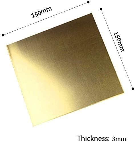 Z Kreirajte dizajn Mesingana ploča 99,9% bakrena metalna ploča aluminijumska ploča, Debljina: 3mm metalna bakrena folija