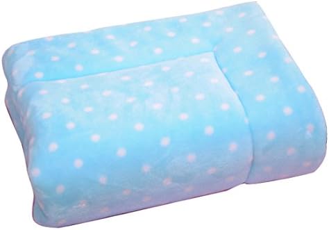 Pokrivač za kućne ljubimce flis tkanina meka i slatka mačka životinjski krevet topla tkanina za spavanje zgušnjava Paded plava