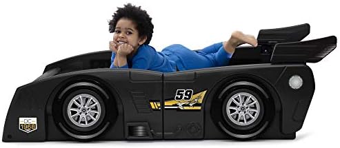 Delta djeca Grand Prix Race Car Toddler & Twin Bed-Made u SAD, crn