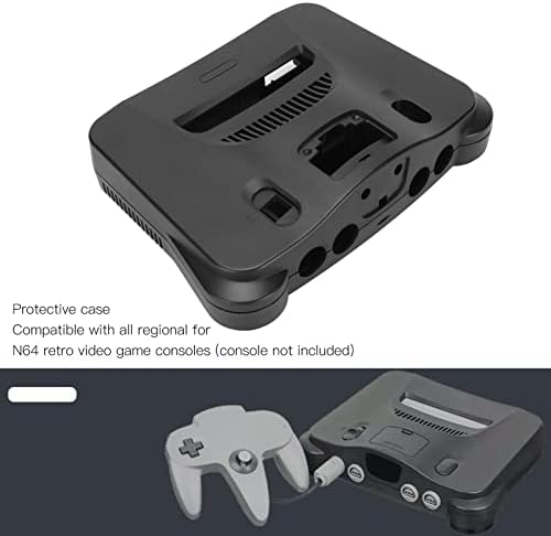 Zaštitna torbica konzole za igre, Crna Retro kutija za video igre za teške uslove rada za konzolu za Video igre