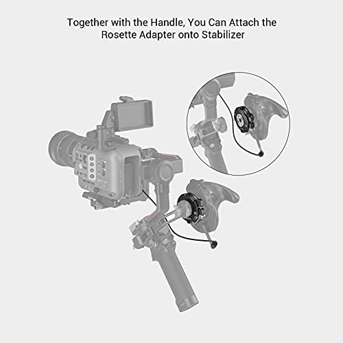 Mallrig Handgrip rozeta adapter za Sony FX6 za ponovno postavljanje originalnog FX6 HandGrip - 3403