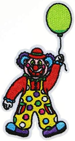 JPT - Joker Balloon Cartoon Jester Funny Happy Smile Vezerani Applique Željeznjak / šivanje patch-a Značice Slatki logo Patch na velj jaknu Košulja hat Jean Sean Torba