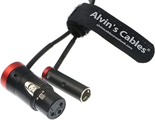 3-pinski mini-XLR muški do pune veličine XLR ženski audio kabel za BMPCC 4K 6K kamere Video Pomoć originalnim