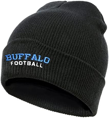 Baerse Dallas vezena kapa za muškarce i žene, ljubitelji fudbala zimski topli pleteni šeširi, mekana Slouchy Lobanja kapa