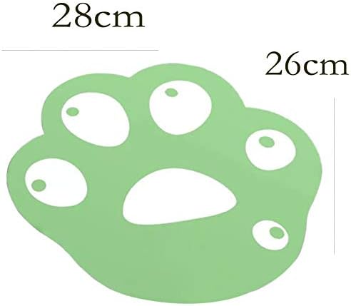 Nanxudyj jastuk za miša u obliku mačaka, sa kliznim gumenim bazom, teksturom i vodootpornoj računarskom